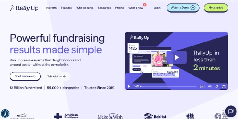  fundraising platform designed for nonprofits 