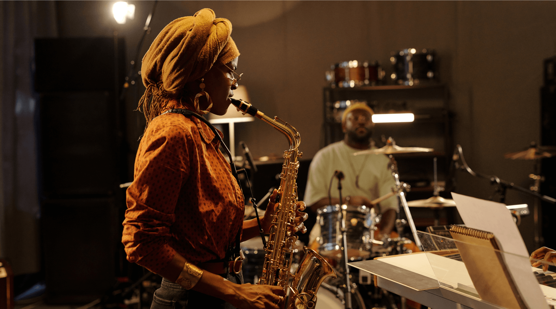 Exclusive rooftop jazz evening
