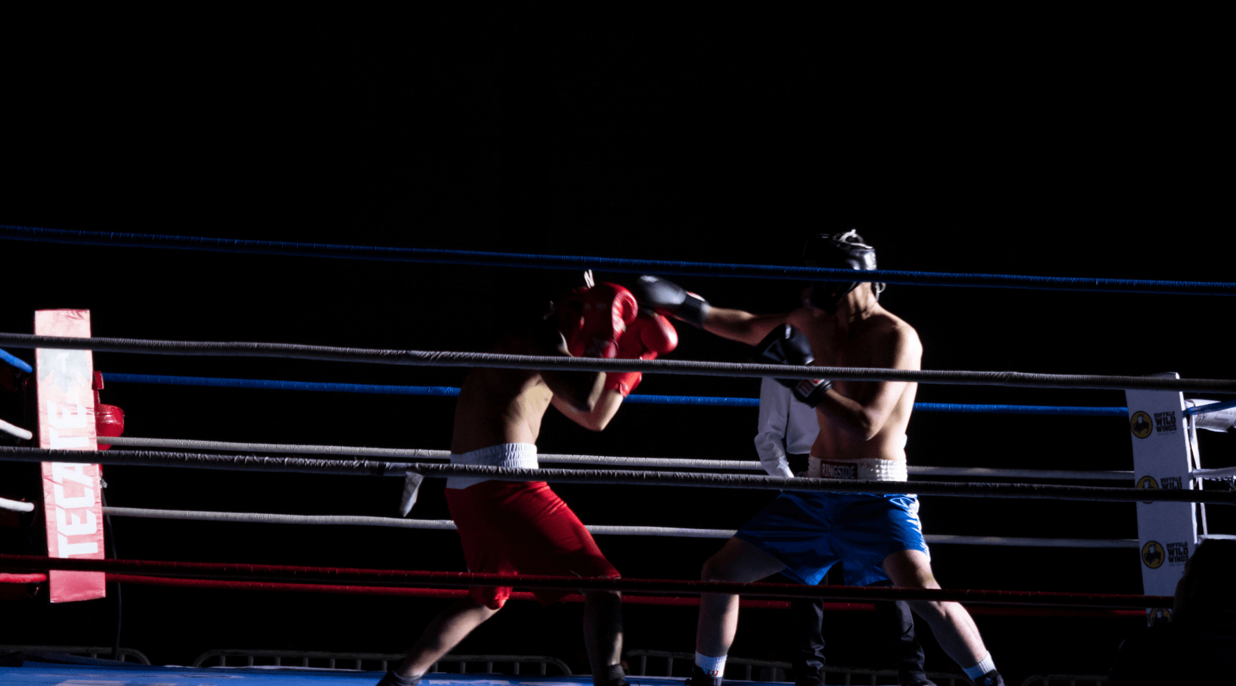 white-collar boxing event