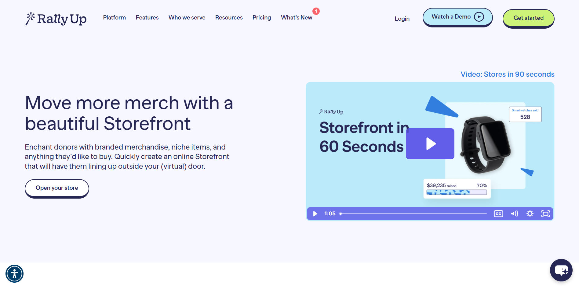 RallyUp is a purpose-built nonprofit fundraising platform