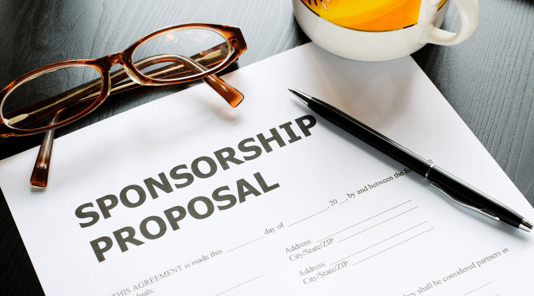 Present your sponsorship levels and packages