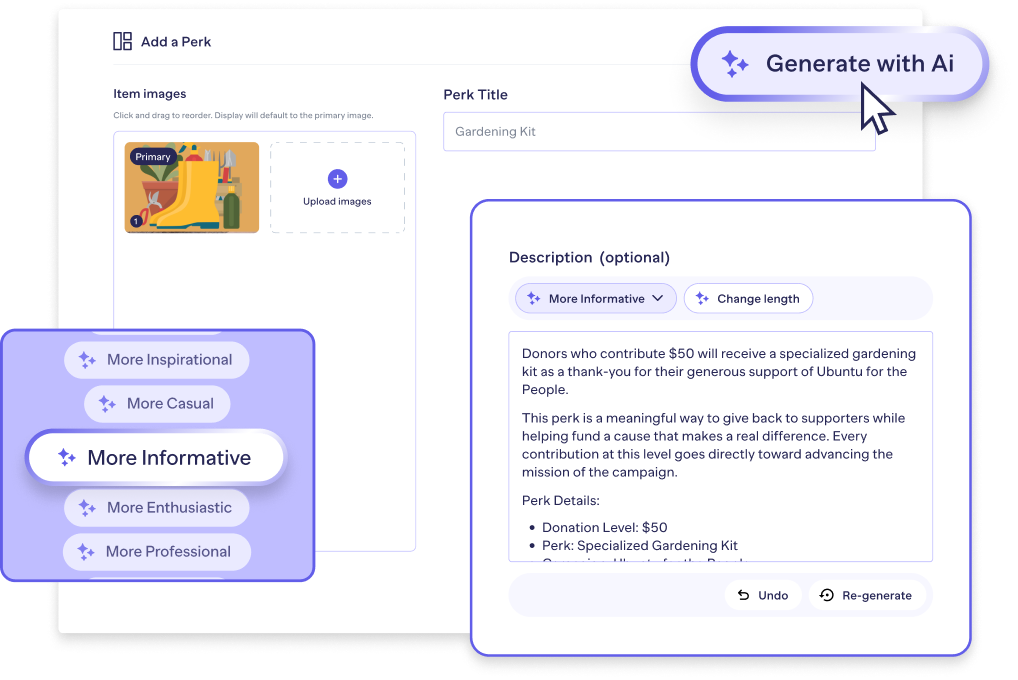 AI add a perk