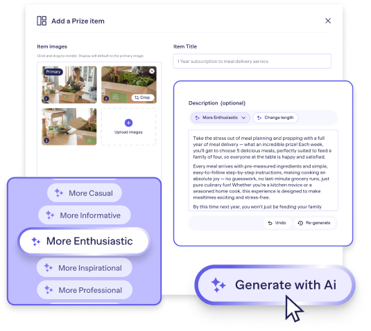 Raffles AI blurb mobile