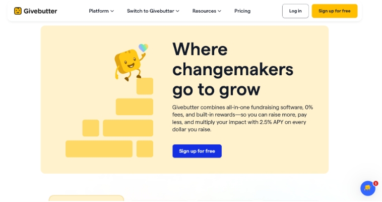 Givebutter is one of the best fundraising platform