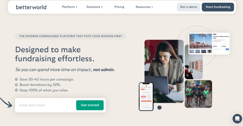 small nonprofits, grassroots groups, and first-time fundraisers