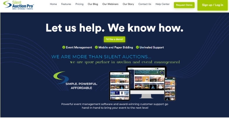  one of the best silent auction apps for charity events 