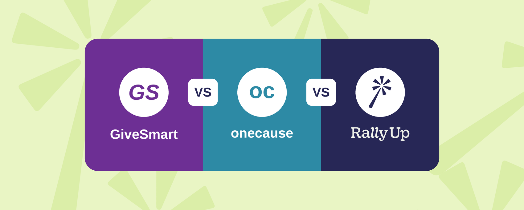 GiveSmart vs OneCause vs RallyUp: The 2026 Comparison