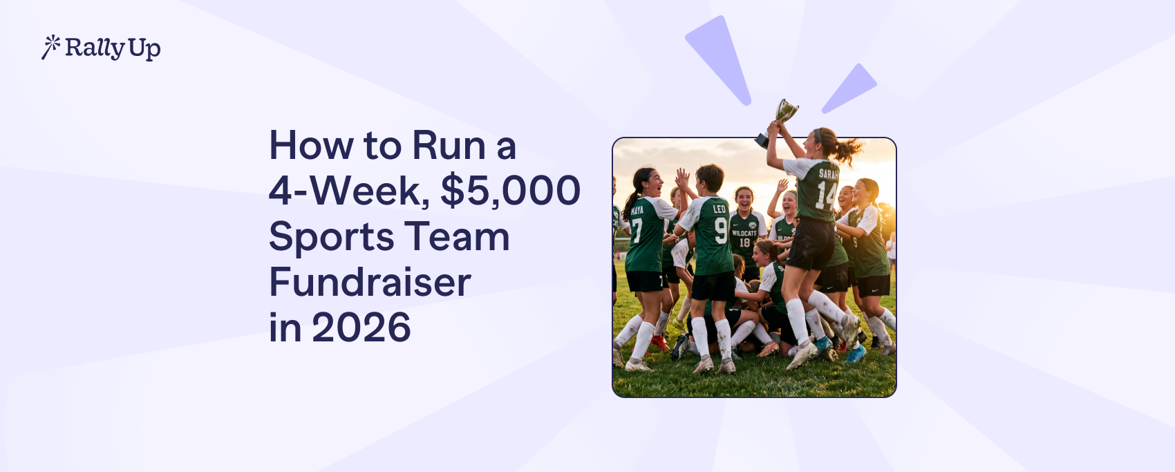 How to Run a 4-Week, $5,000 Sports Team Fundraiser in 2026  (Without Selling One More Tub of Cookie Dough)